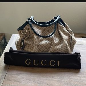 Gucci Diamante Patterned Canvas